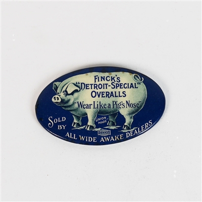 Fincks Detroit Special Overalls Wear Like Pigs Nose Pocket Mirror