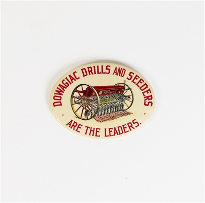 Dowagiac Drills Seeders Antique Advertising Pocket Mirrors MICHIGANExce