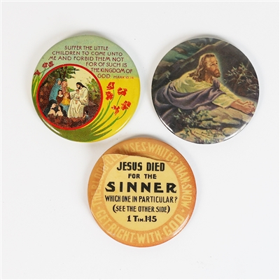 Jesus Sinner Suffer Children Forbid Kingdom God Pocket Mirrors