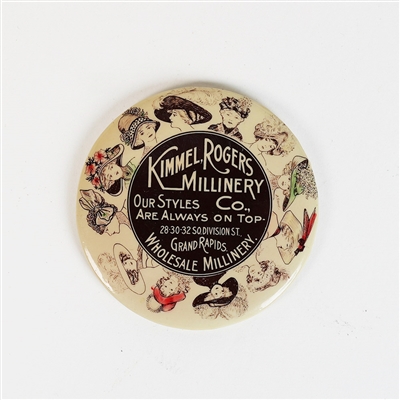 Kimmel Rogers Millinery Wholesale Mini Mirror GRAND RAPIDS MI