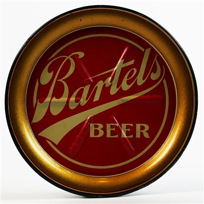 Bartels Beer Ribbed Preprohibition Ash or Tip Tray SHARP