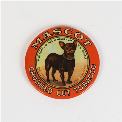 Mascot Crushed Cut Tobacco Mini Mirror