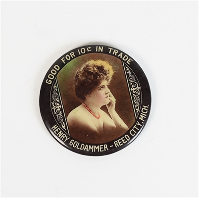 Henry Goldammer Woman Mini Mirror REED CITY MICHIGAN