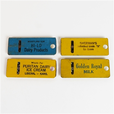 Golden Royal Milk HiLO Dairy Products Puritan Ice Cream Shermans Netherland Whistles