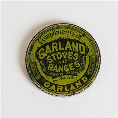 Garland Stoves Ranges Antique Advertising Pin Holder