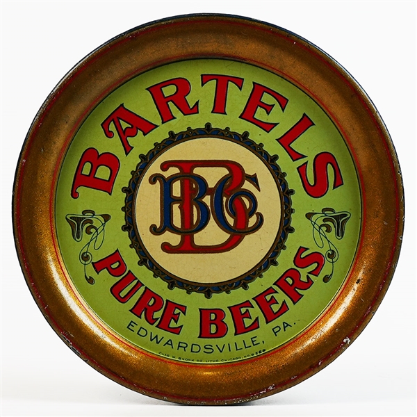 Bartels Pure Beers Edwardsville PA Preproh Tip Tray