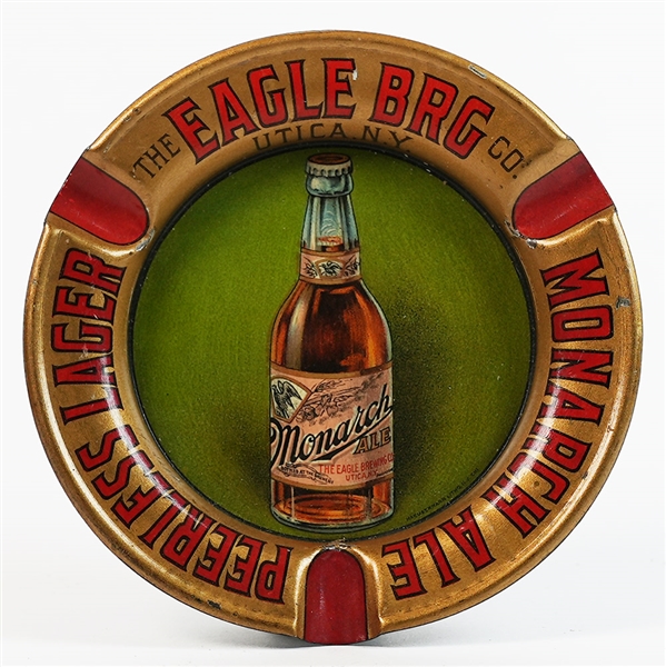 Eagle Monarch Ale Peerless Lager Preprohibition Ash Tray RARE