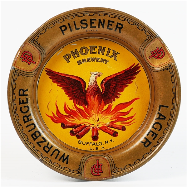 Phoenix Pilsener Lager Wurzburger Buffalo NY Ash Tray