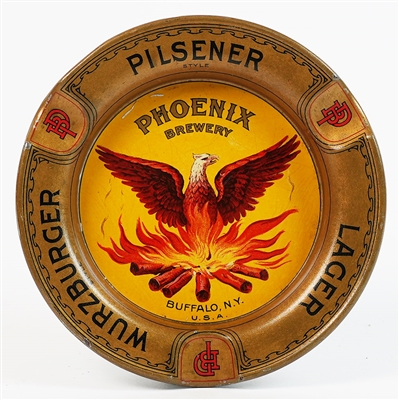 Phoenix Pilsener Lager Wurzburger Buffalo NY Ash Tray