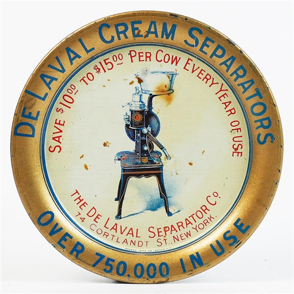 DeLaval Cream Separators Save Per Cow Every Year Tip Tray