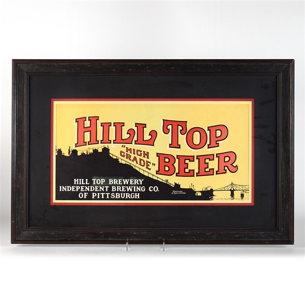 Hill Top Beer Pre-Pro Sign INDEPENDENT BREWING