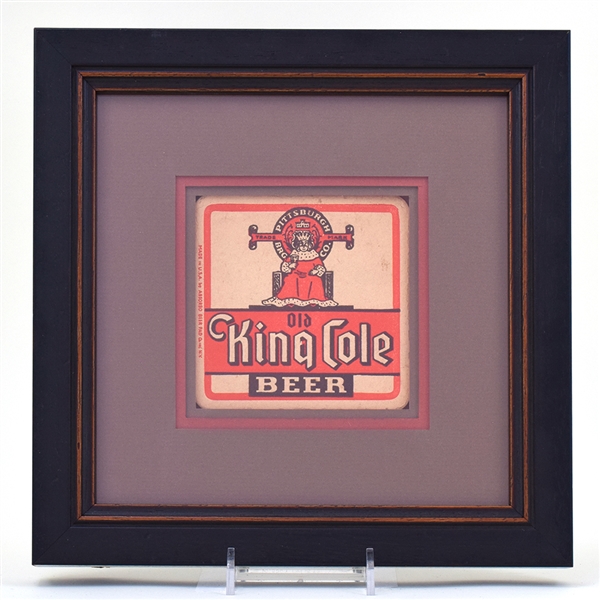 Old King Cole Beer 1930s Coaster