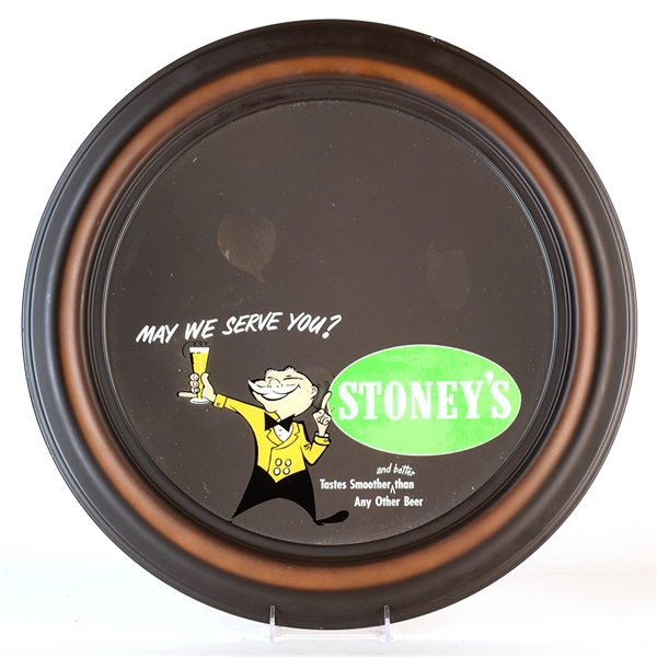 Stoneys 1940s Round Glass Mirror