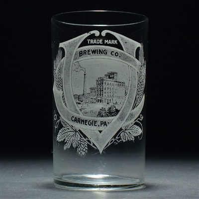 Chartiers Valley Brewing Pre-Pro Etched Glass