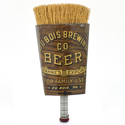 Du Bois Brewing Beers Pre-Prohibition Tin Litho Broom Holder RARE