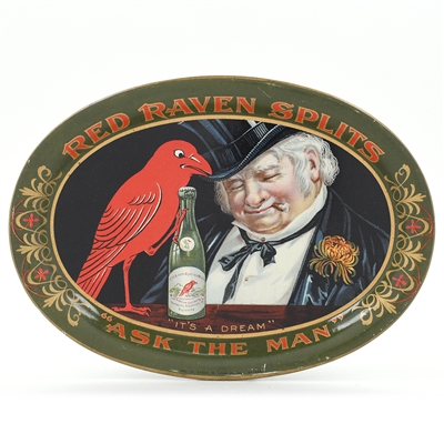 Red Raven Pre-Prohibition Oval Tip Tray ITS A DREAM