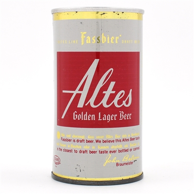 Altes Beer Zip Top LONG A VARIANT RARE 33-7