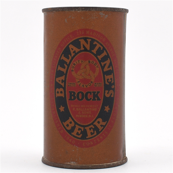 Ballantines Bock Flat Top NON-IRTP 34-18 SCARCE