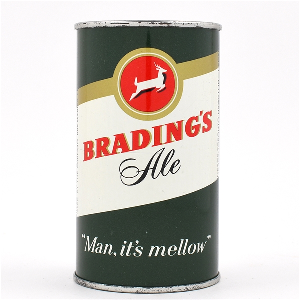 Bradings Ale Flat Top MAN ITS MELLOW RARE MINTY