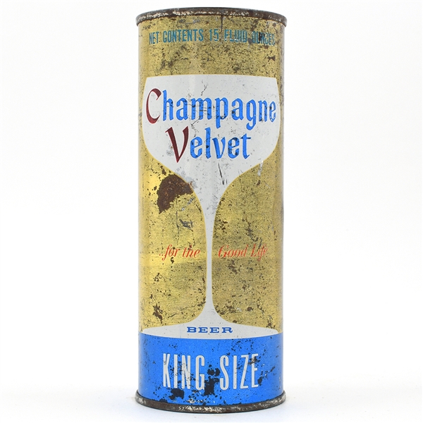 Champagne Velvet Beer 15 OUNCE Flat Top 227-32 SCARCE