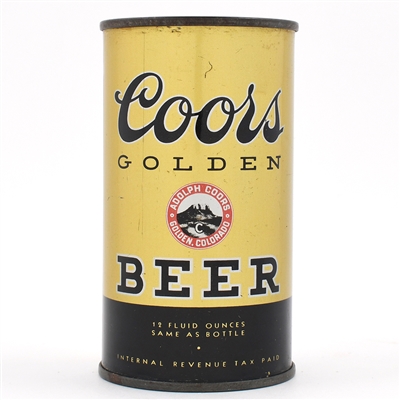 Coors Beer Flat Top WATERFALL 51-17