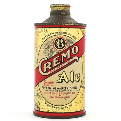 Cremo Ale Cone Top APPETIZING 158-16 SCARCE