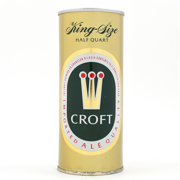 Croft Ale 16 Ounce ZIP Top TOUGH CLEAN 148-22