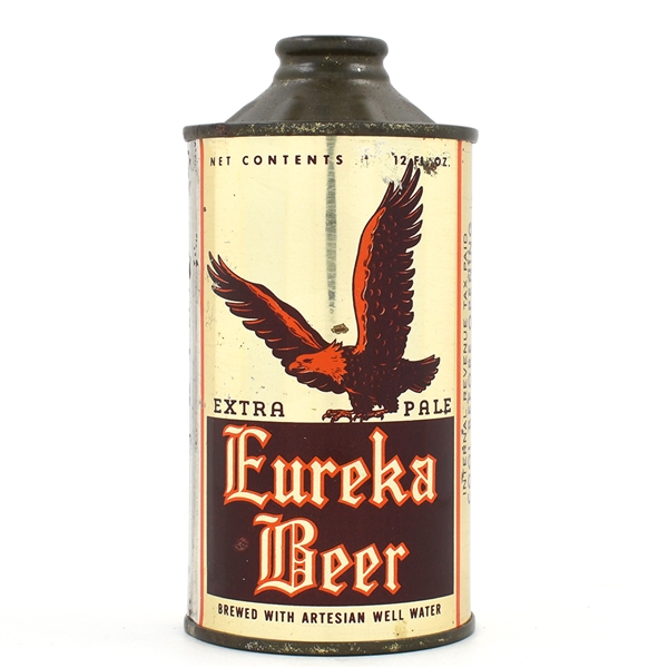 Eureka Beer Cone Top BEAUTIFUL 161-18