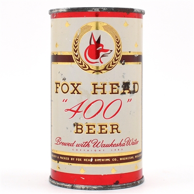 Fox Head 400 Beer Flat Top 66-10