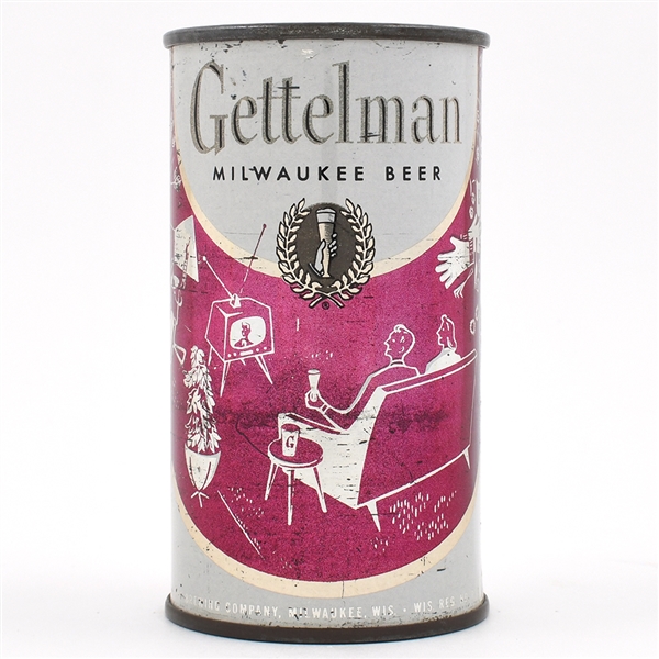 Gettelman Beer Color Series Flat Top LEISURE PURPLE 69-9