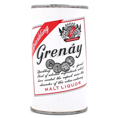 Grenay Malt Liquor Pull Tab ROLLED AS A FLAT USBCII 71-30