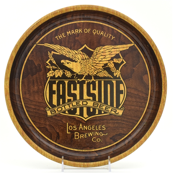 Eastside Beer Pre-Prohibition Serving Tray LOS ANGELES TOUGH CLEAN