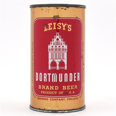 Leisys Dortmunder Brand Beer Flat Top CHICAGO 91-14 FLORIDA LID