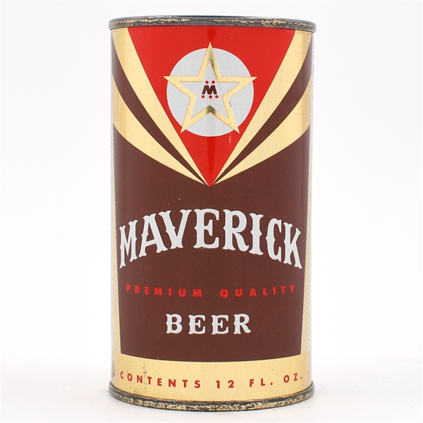 Maverick Beer Flat Top SCARCE AND CLEAN 94-39