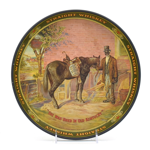 Green River Whiskey Pre-Prohibition Serving Tray