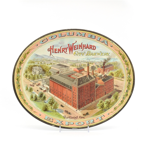 Henry Weinhard City Brewery Pre-Pro Factory Scene Serving Tray