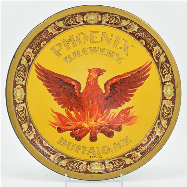 Phoenix Brewery Pre-Prohibition Serving Tray BUFFALO