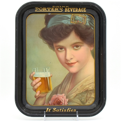 Porters Beverage Prohibition Era Serving Tray