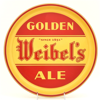 Weibels Golden Ale 1930s Serving Tray MINTY