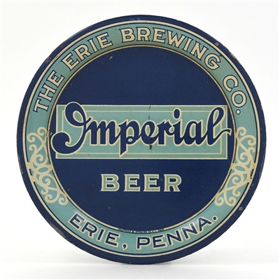 Imperial Beer Pre-Prohibition Tip Tray ERIE BREWING