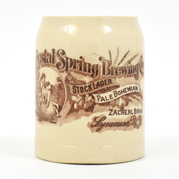 Crystal Spring Brewing Pre-Prohibition Ceramic Mug SHARP