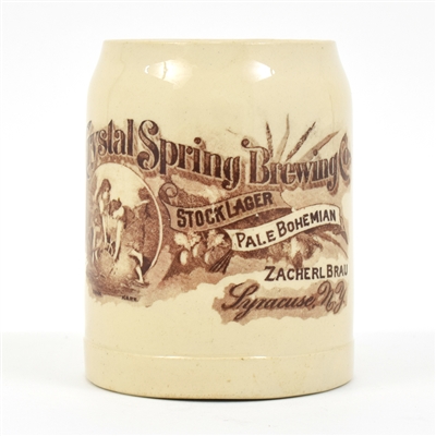 Crystal Spring Brewing Pre-Prohibition Ceramic Mug SHARP