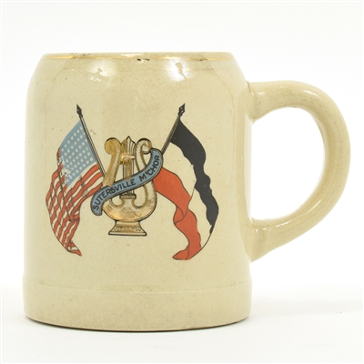 Westmoreland Brewing Pre-Pro Souvenir Earthenware Mug RARE FLAGS