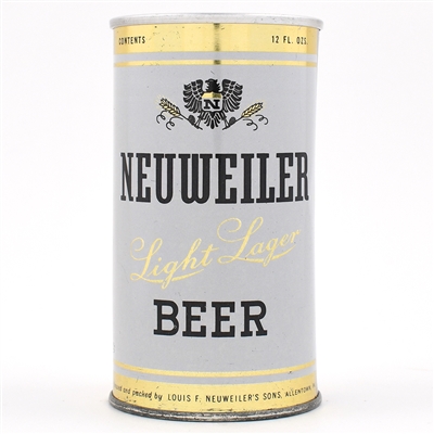 Neuweiler Beer ZIP Top 98-10 NEAR MINT BO