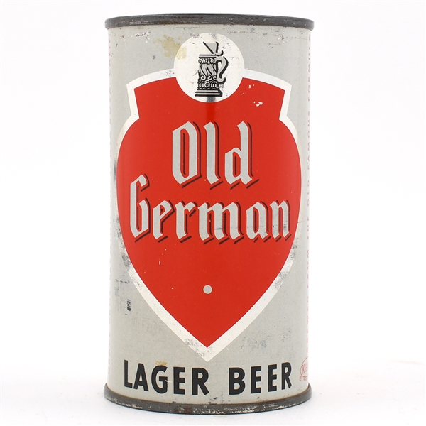 Old German Beer Flat Top ENAMEL RED 106-21