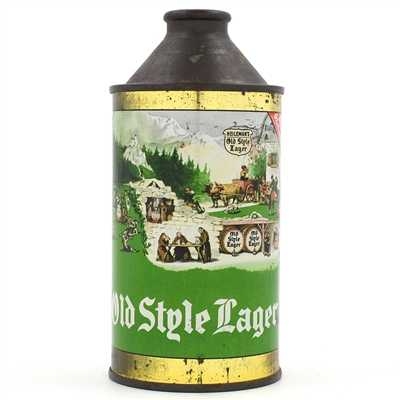 Old Style Lager Beer Cone Top 177-28