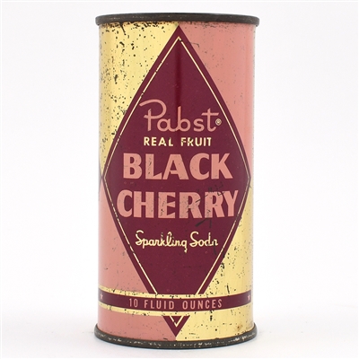 Pabst Black Cherry Soda 10 Ounce Flat Top