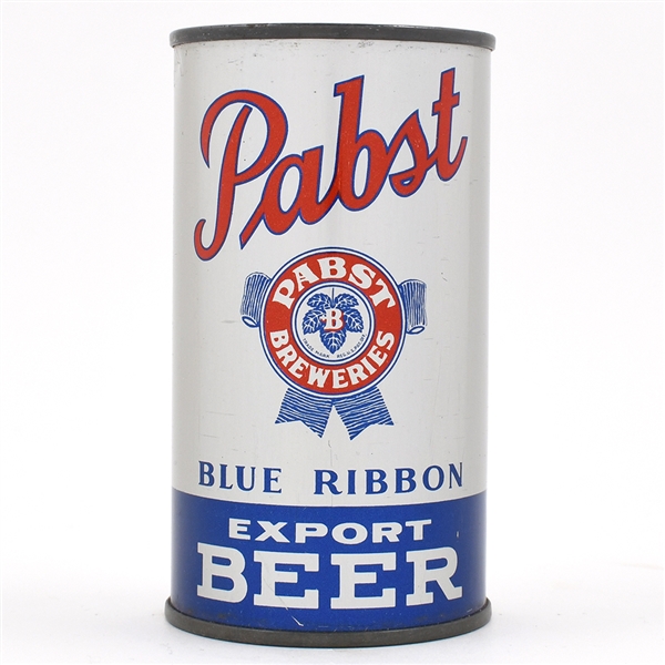 Pabst Blue Ribbon Beer Instructional Flat Top PABST MILWAUKEE DISPLAY EMPTY LID 111-16 USBCOI 656