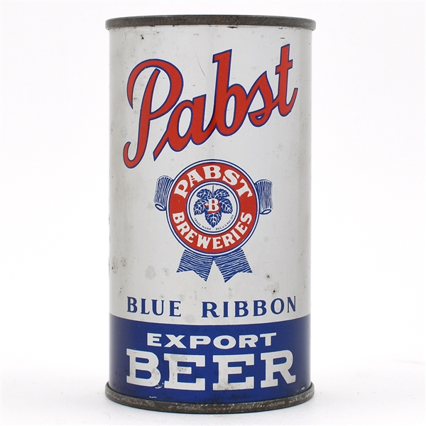 Pabst Blue Ribbon Beer Instructional Flat Top PABST MILWAUKEE WORLD FAVORITE LID 111-16 USBCOI 656