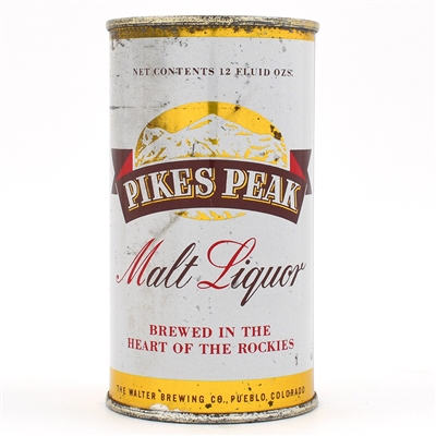 Pikes Peak Malt Liquor Flat Top 115-34